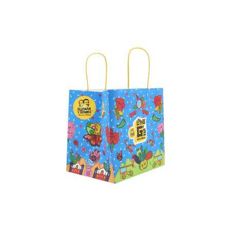 Wholesale custom logo paper bag paper bag design