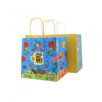 Wholesale custom logo paper bag paper bag design