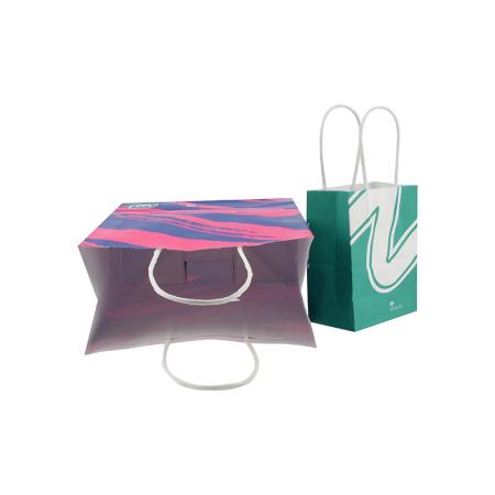 Wholesale custom kraft paper bag paper bag paper bag design