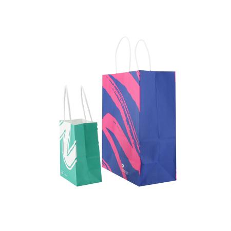 Wholesale custom kraft paper bag paper bag paper bag design