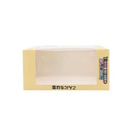 Custom PVC window for packaging box